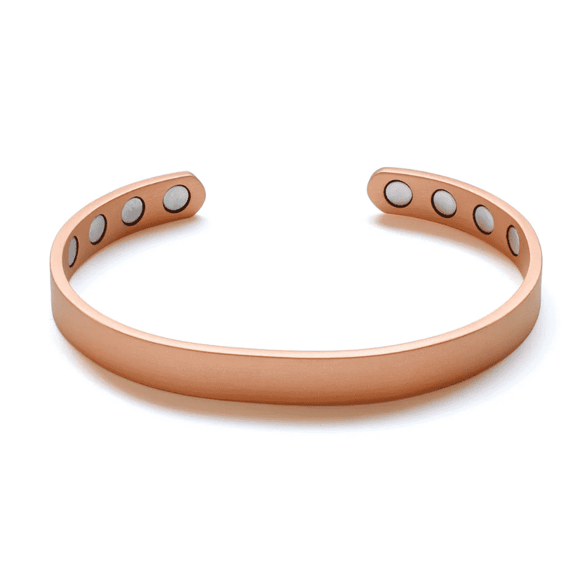 Image of a sleek and modern solid bracelet design.